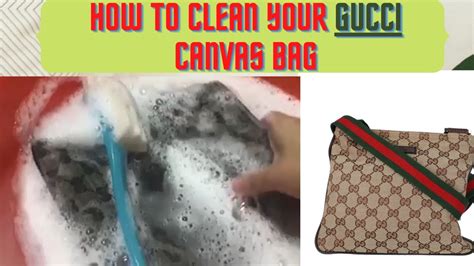 gucci bag cleaning|how to open Gucci bag.